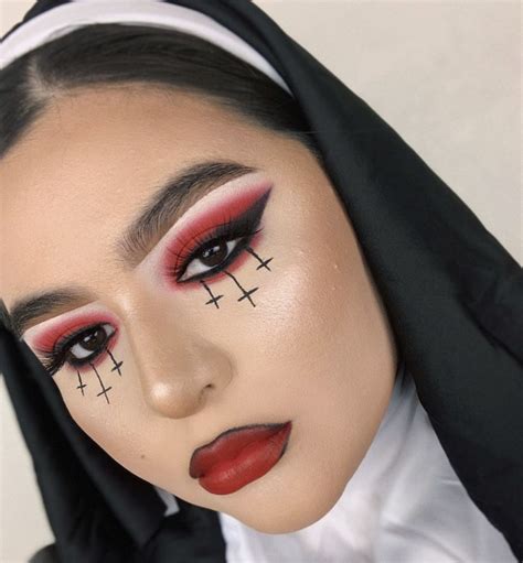 nun makeup halloween